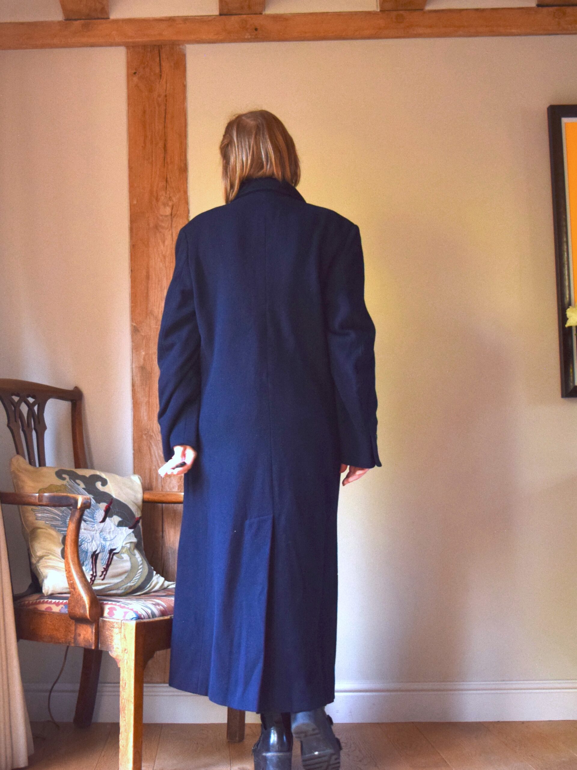 Laura ashley deals navy coat